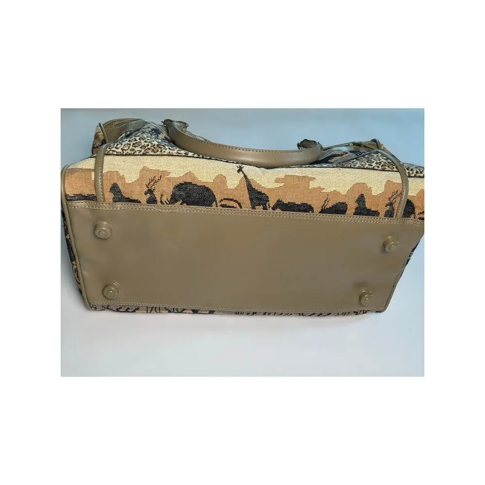 Pioneer Express Safari Tapestry Weekender Duffel Luggage Bag